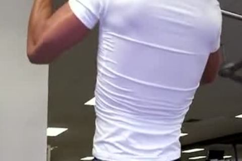 jocks Workout In The Shower