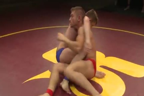 Steve Sterling And Dayton O'connor Wrestle previous to plowing