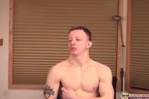 young guy Jerks Off And Plugs His asshole