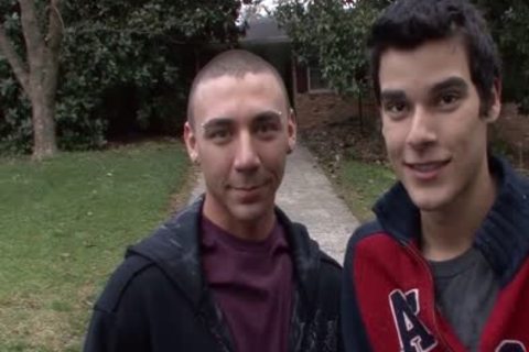 Bukkake lover acquires His anal opening Double penetrated Hard And deep