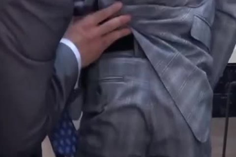 sucking   Mega Cut dick In Suit