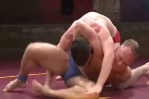 Wrestling sex scene