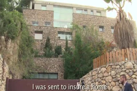 Maikel specie, Hugo Martin, & Brad Hern In Insurance man