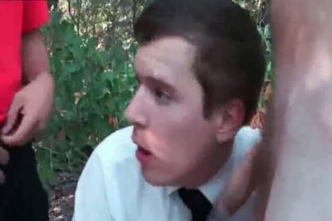 bunch boys oral-service And Cumeating Outdoor