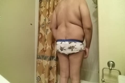 small ramrod chubby boy likes To Show Off previous to, Inside, And After Shower
