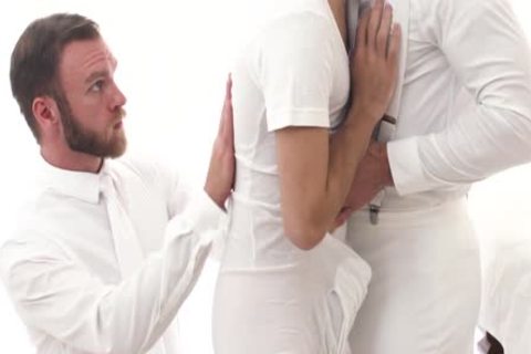 MormonBoyz- compliant lad bonks Two daddy males