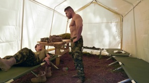 Cumsassins - Damien Stone and Zach Country anal Hook up