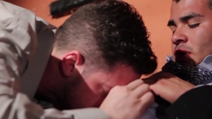 Warehouse encounter - Andrew Stark, Enrique Romo ass Hook up