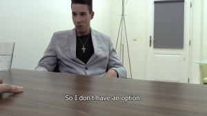 A young lad gets banged during job suggest interview