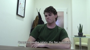 Czech lad plowed up and had to pound for cash