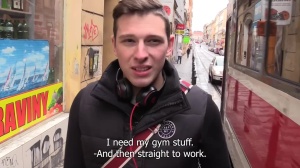 A fitness-trainer from Prague in reality brutaly