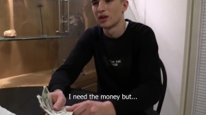 Timid Slovakian lad got slammed hard