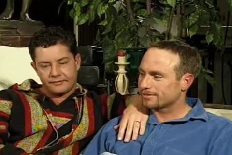 Real Life homo couple nails whilst you Watch