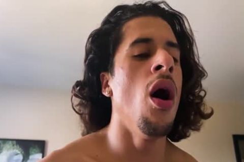 Armond Has long Hair Now ( And Still likes raw penis)