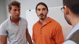 A Lesson In Love: unprotected - Damien Kyle and Tim Hanes American poke