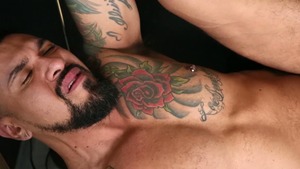 Drill My Hole - Black haired big cock Brock Banks licking ass