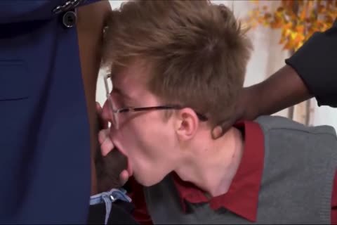 Hard nailining next to young gay