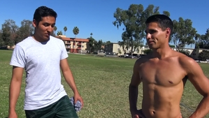 Str8Chaser.com: Paul Wagner smashed by Brandon Garza