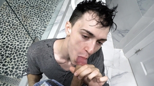 Brother Crush - Tight Valentino Nappystar blowjob cum scene