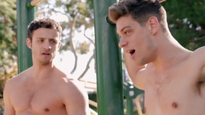 Str8ToGay: Brown hair Michael DelRay cumshot licking ass