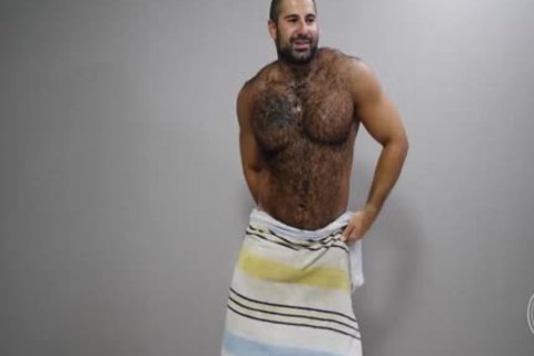 fashionable Russian Bear Playing