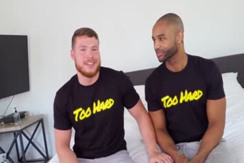 Interracial Love - sexy underwear Model Takes On recent lad