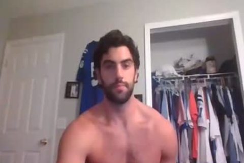 horny dude With gigantic 10-Pounder Live