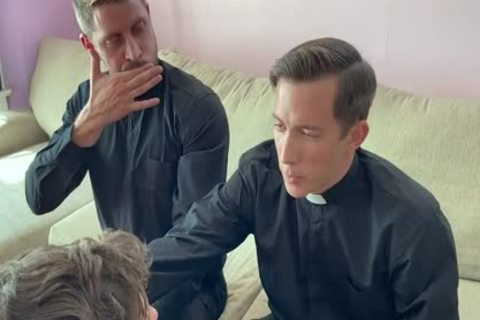 'Religious twinks fucked By The lewd Priest'
