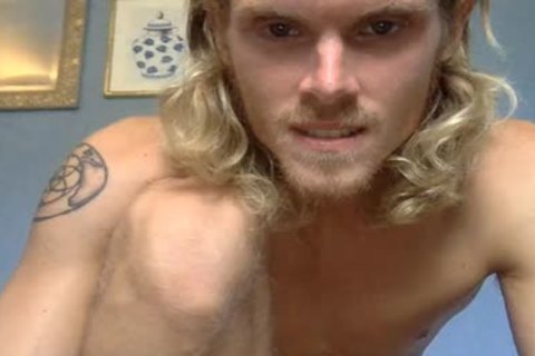 Blond lad Showing His shlong In Live