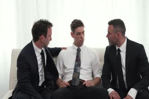 MormonBoyz - Two Hung Religious fellows bang A Missionary twink