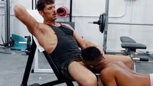 NoirMale - Jock Tyler Roberts tease huge penis