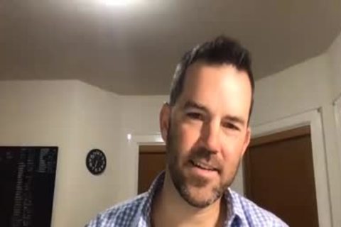 older dude wanking On web camera