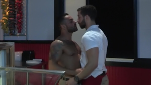 RagingStallion.com - Inked Lucas Allen anal interracial