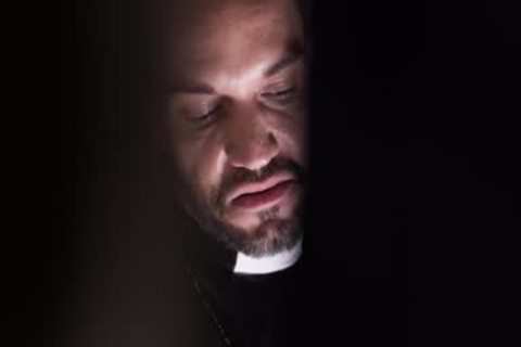 Religious Virgin Ryan Jacobs Confesses To Father Dale Kuda he craves penises