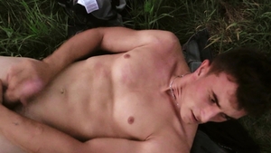 Czech guy helps with sucking dick