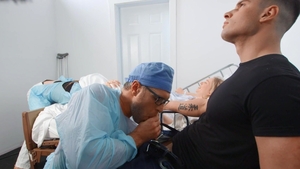 Str8 To Gay - Inked Malik Delgaty couple cumshot scene