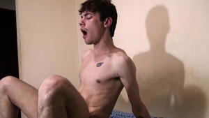 LatinLeche: Esteban has uncut cock