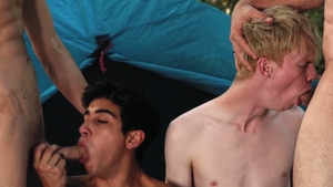 Boys At Camp - Sloppy fucking with Drew among Colton McKeon
