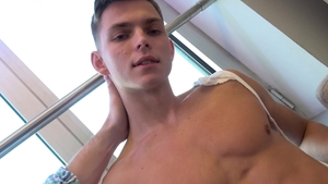 East Boys: Cute Tommy massage
