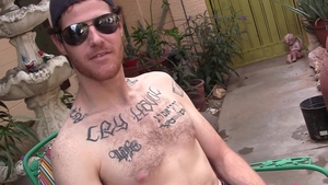 PitsAndPubes - Ginger huge balls Joshua Martinez jerks off