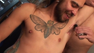 PitsAndPubes: Wet Aiden Summers twink blowjob cum sex tape