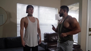 ManUpFilms - Sloppy fucking gay in collar