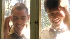 Three twink Scouts In Camp Have Hard bang And sperm In throat