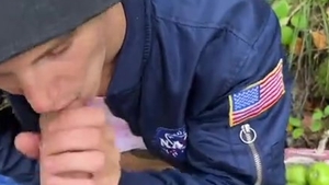 Caught A Forester stroking, poked A twink Hard And Finished All Over Him