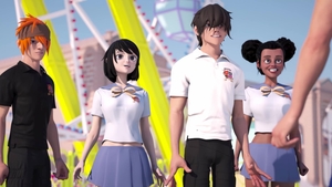 Hentai Sex School: Big Tits Bonanza At Yaoi School