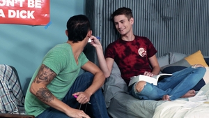 Kiss Me / Fuck Me: Latino Twinks Go Uncut for Fun