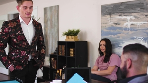 Modern-Day Sins: Threesome Anal Office Fun