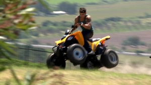 Next Door Male: Sticky Summer Session with a Solo Saddle