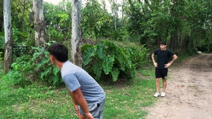 Anonimo: Frenzied Outdoor Fucksesh with Latino Twinks