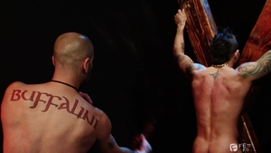 Fetish Force: Grimacing Through the Flogging: Draven & Tony